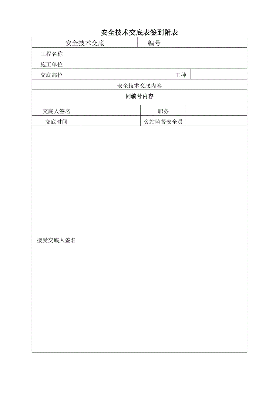 满堂脚手架拆除安全技术交底表_第4页