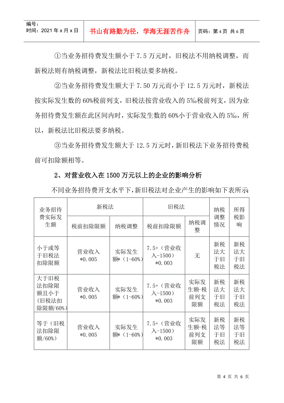 新所得税法影响-业务招待费_第4页