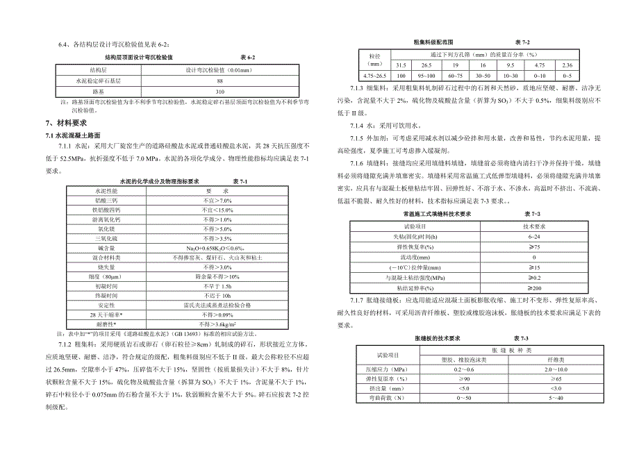 路面设计施工图说明_第2页