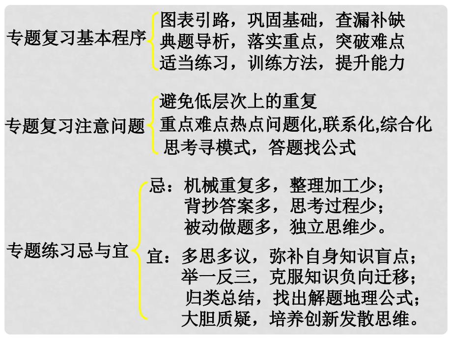 湖北省华师一附中高三地理复习备考课件（4）_第4页