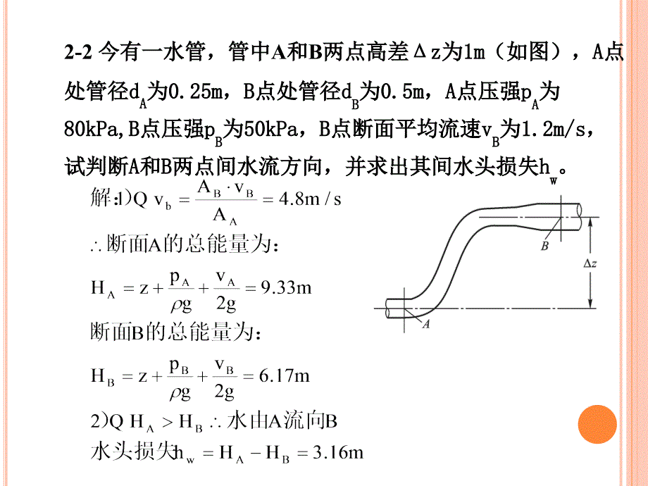 水力学第二章液体运动的流束理论_第3页