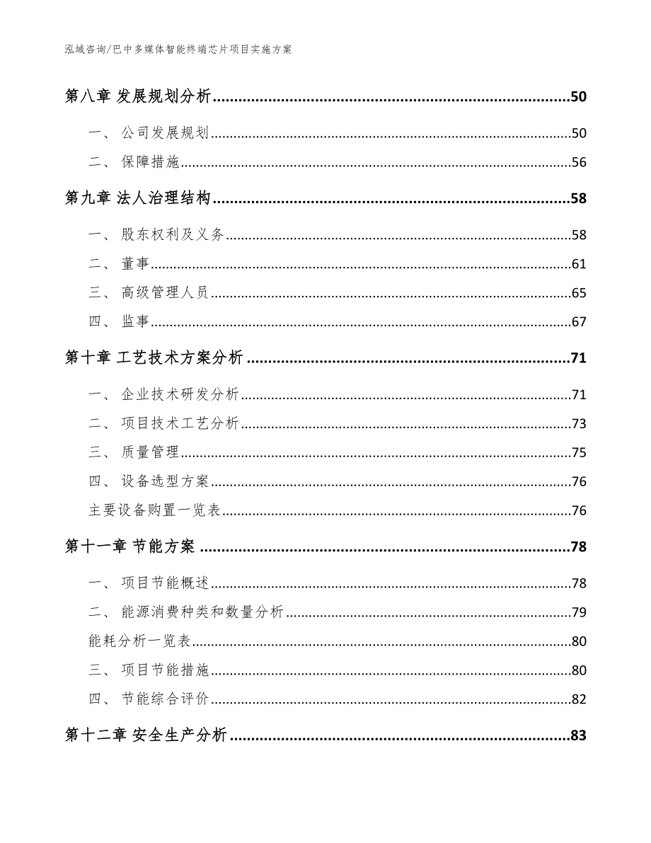 巴中多媒体智能终端芯片项目实施方案（模板参考）_第4页