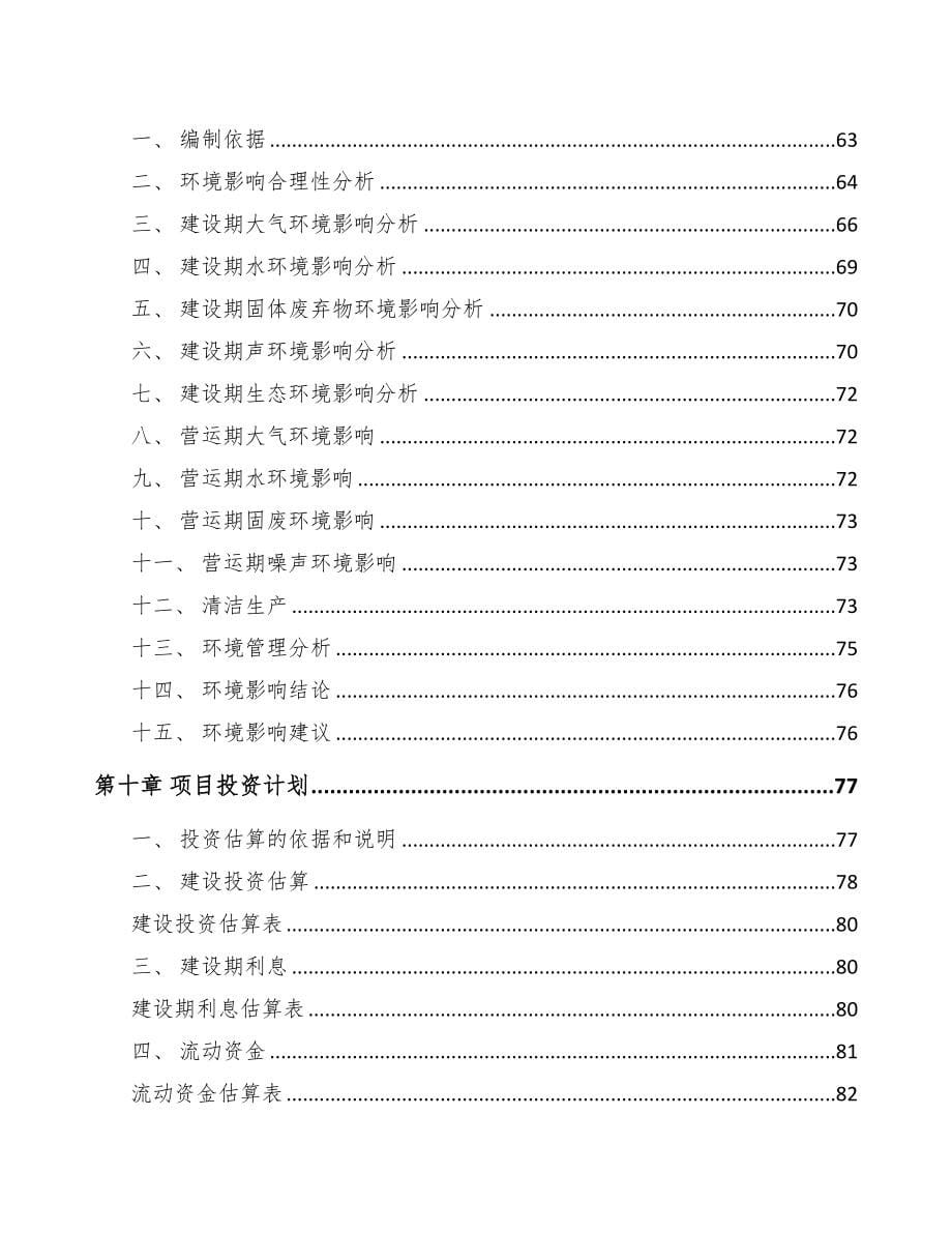 宁夏关于成立纳米陶瓷公司可行性研究报告模板范本(DOC 76页)_第5页