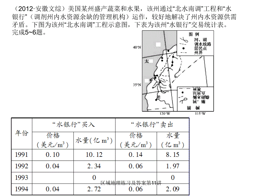 区域地理练习及答案第11讲课件_第3页