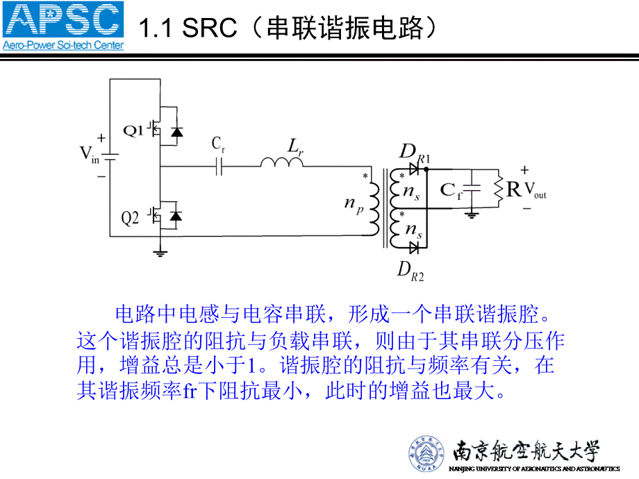 南京航空航天大学半桥LLC谐振变换器设计与仿真_第4页