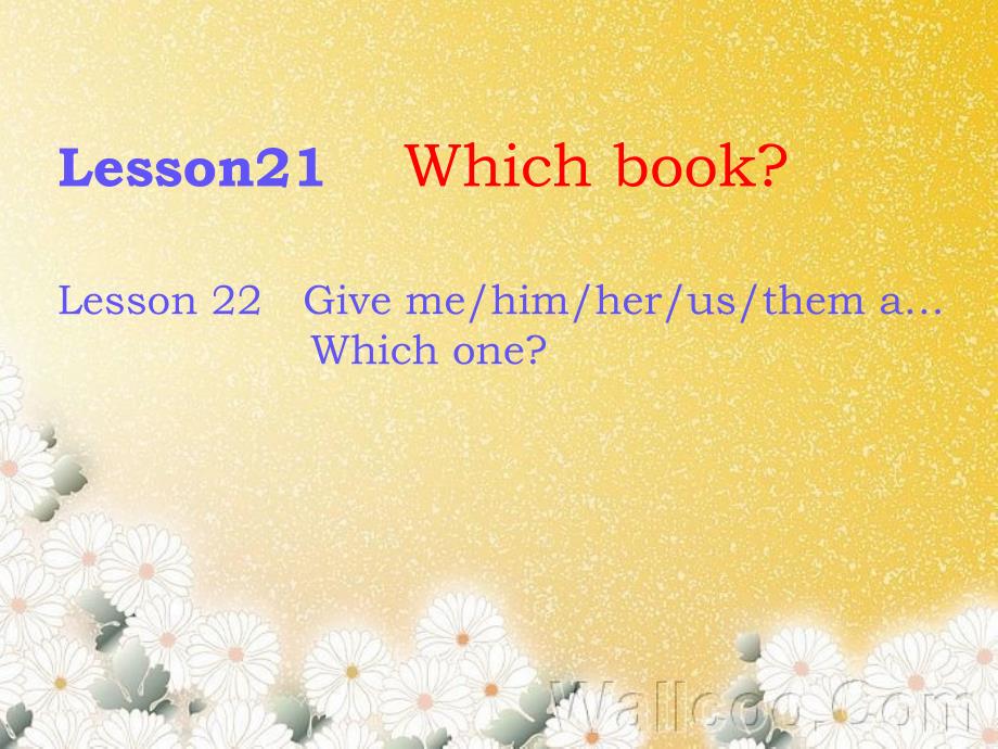 新概念英语第一册lesson2122脑图_第1页