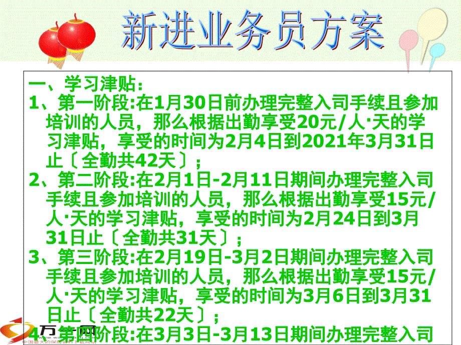 保险公司开门红筹备主任方案25页保险开门红_第5页