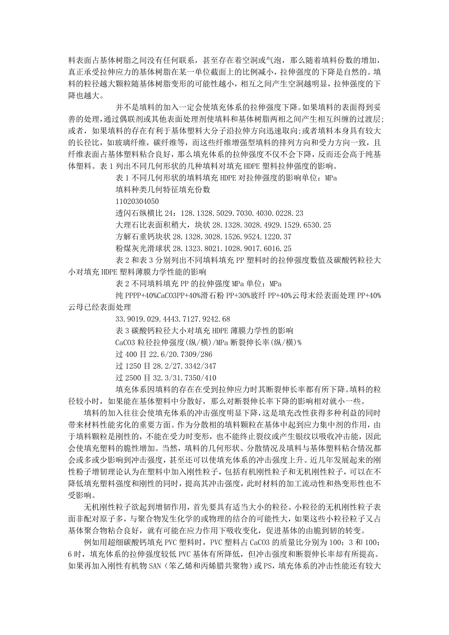 填料对塑料的加工性能以及材料性能的影响.doc_第2页