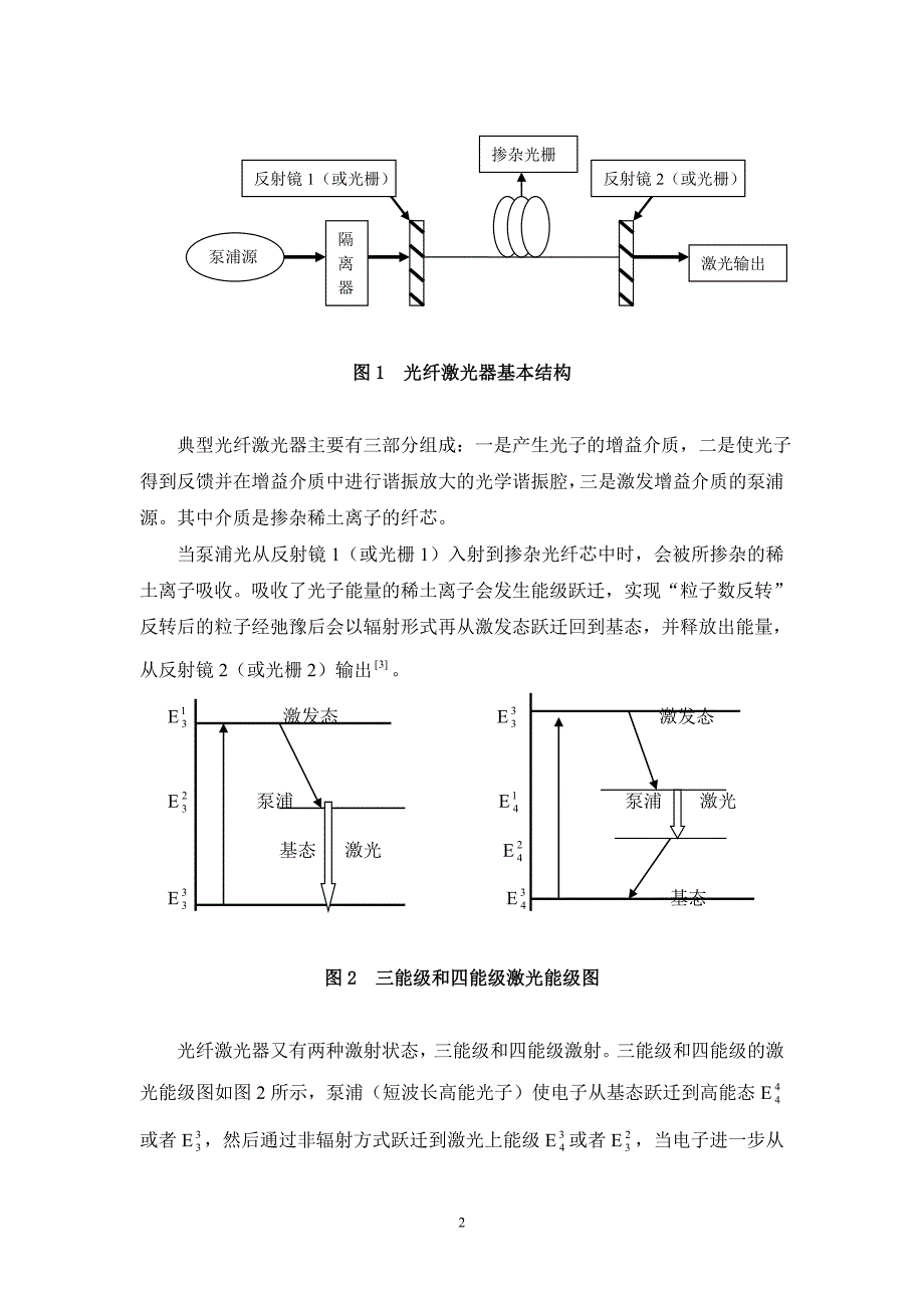 物理学专业毕业论文（设计）光纤激光器的研究进展_第5页