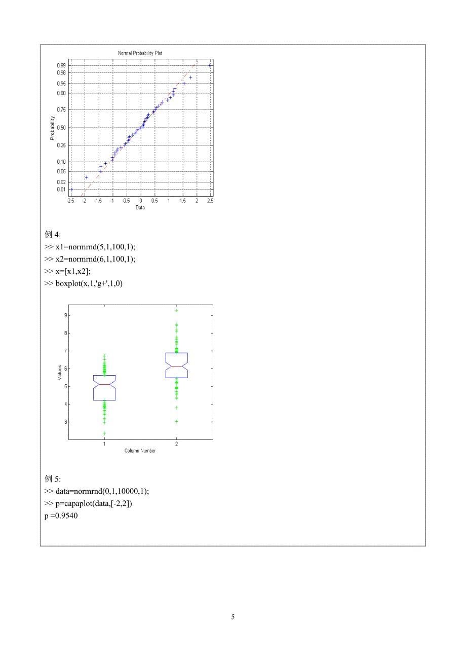 统计图及概率密度与分布函数作图_第5页