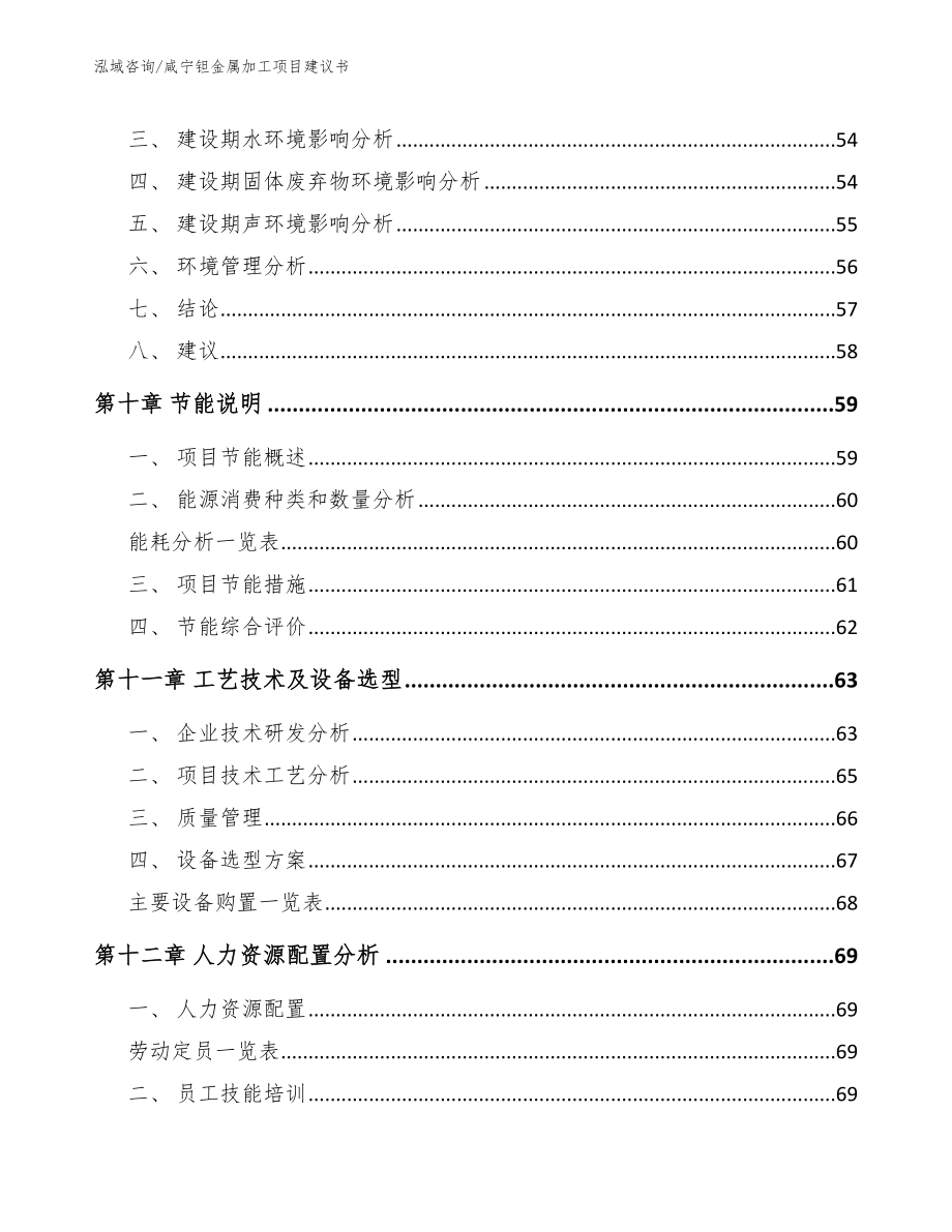 咸宁钽金属加工项目建议书参考模板_第4页