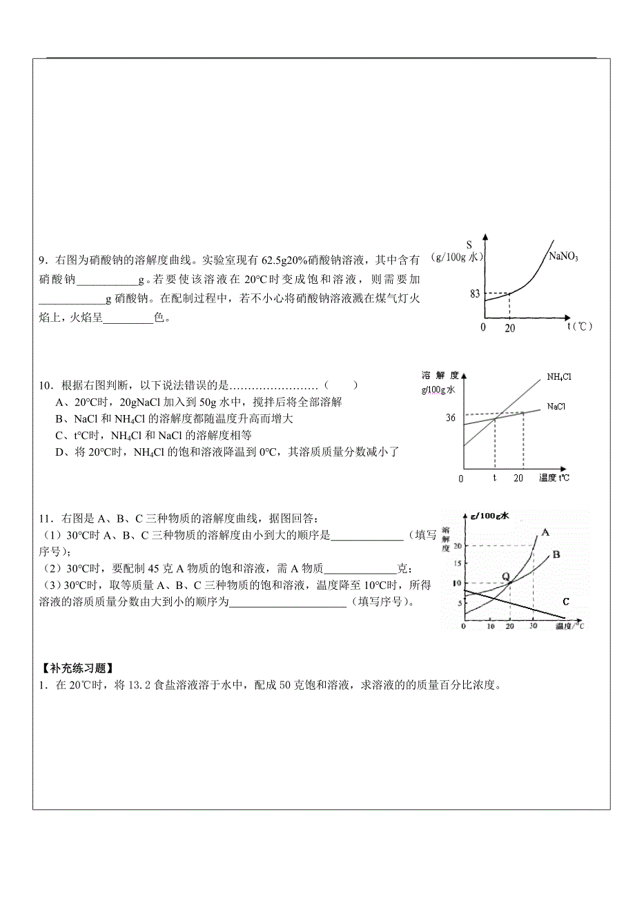 初三化学有关溶液的计算)_第4页