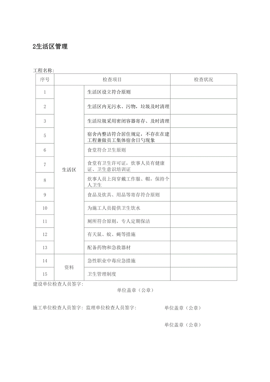 建设关键工程安全生产主体责任落实情况检查表_第2页