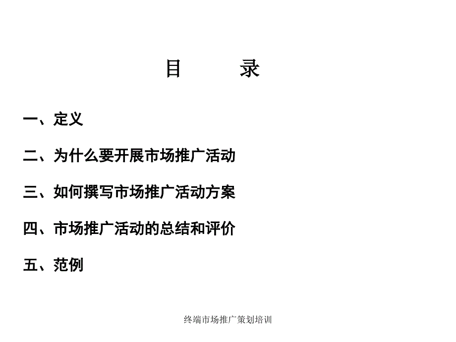 终端市场推广策划培训课件_第2页