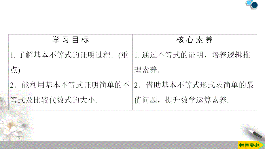 部编人教版高中数学A版必修第一册教材第2章基本不等式ppt版_第2页