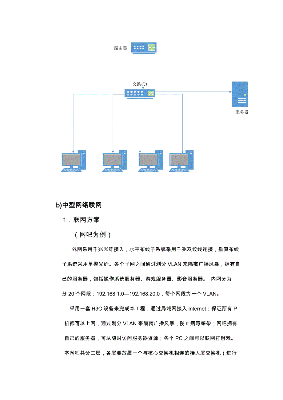 计算机网络工程课程设计_第4页