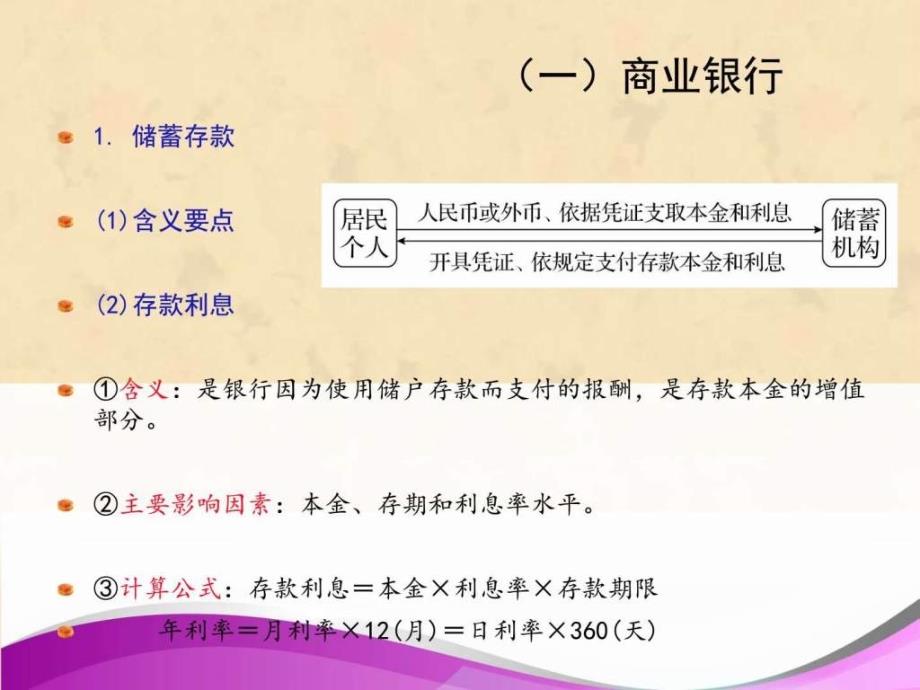 ...高中政治必修一课件第六课投资理财的选择共34张p..._第4页