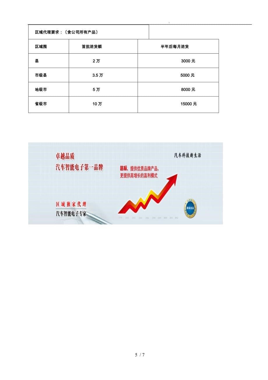 招代理文案_招商文案_招商专业方案_招商加盟资料全_第5页