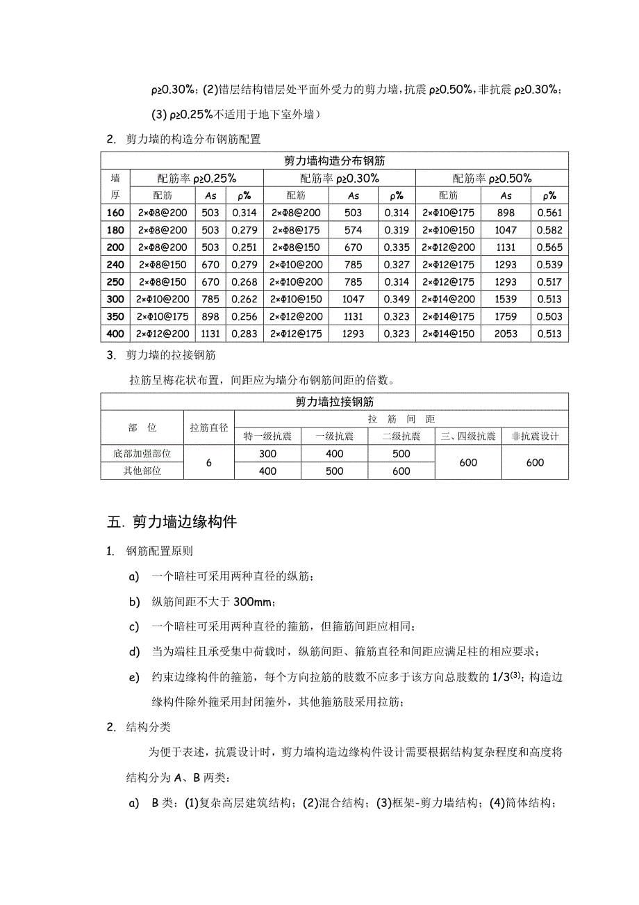 华东建筑设计研究院结构统一技术规定_第5页