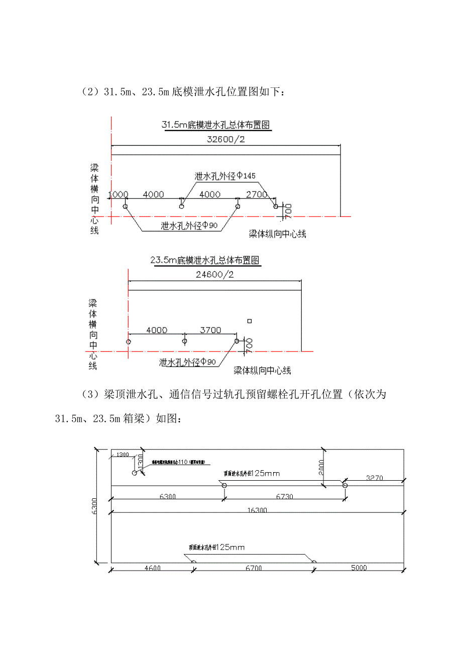 高铁预制箱梁模板结构尺寸图_第2页