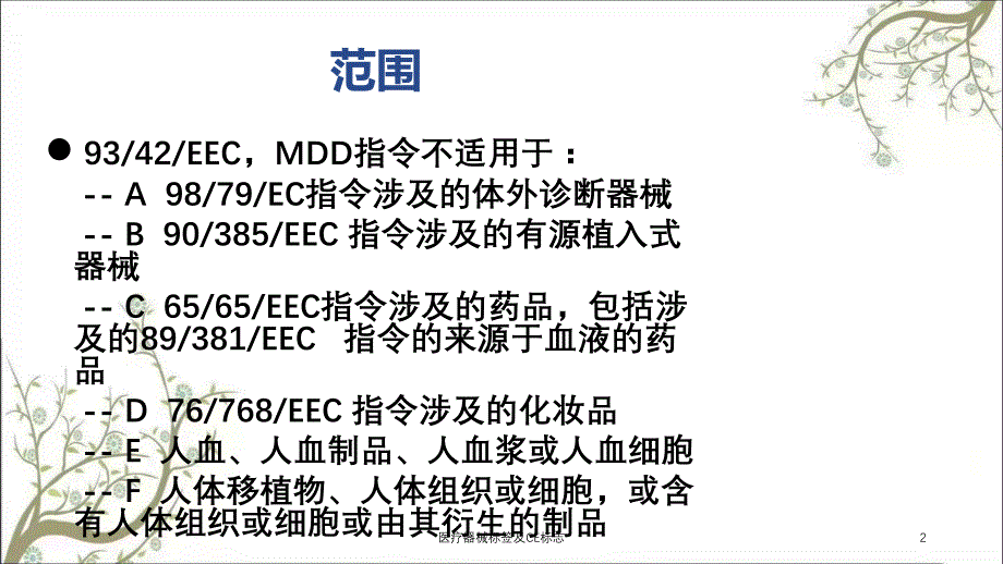 医疗器械标签及CE标志课件_第2页