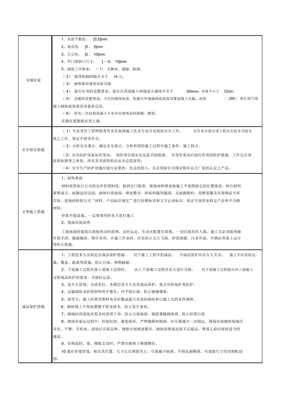 砌体工程技术交底_第4页