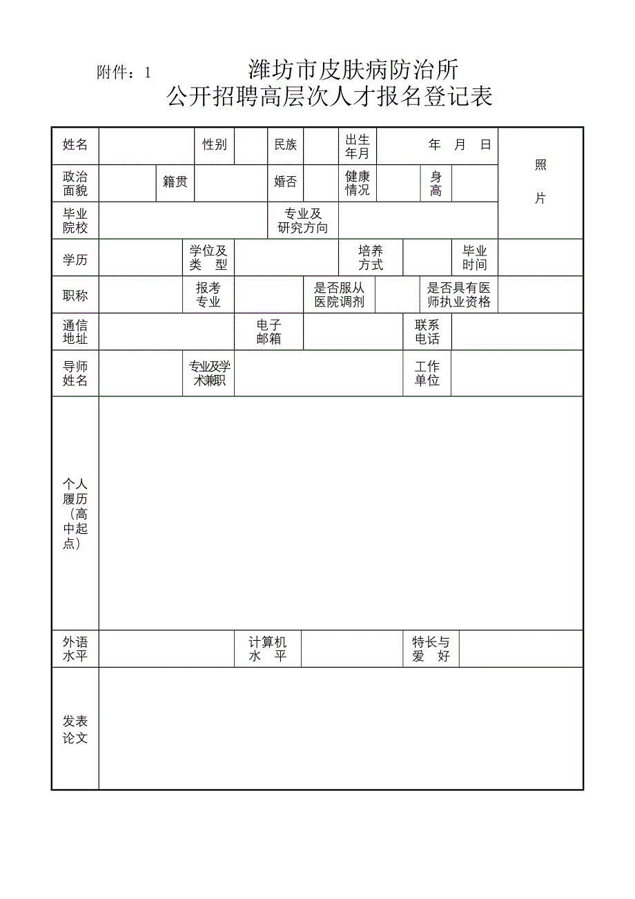 潍坊市皮肤病防治所_第1页