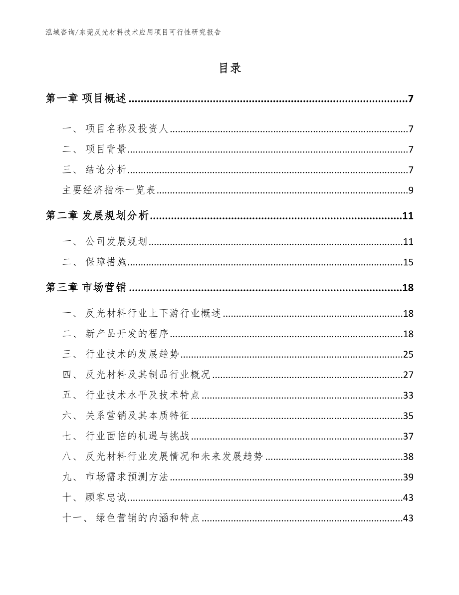 东莞反光材料技术应用项目可行性研究报告模板参考_第2页