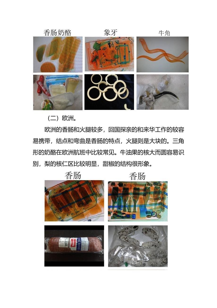 X光机成像识别技术黑龙江出入境检验检疫局_第5页