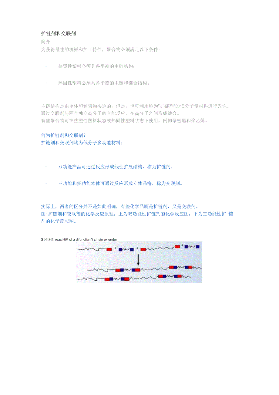 扩链剂和交联剂_第1页