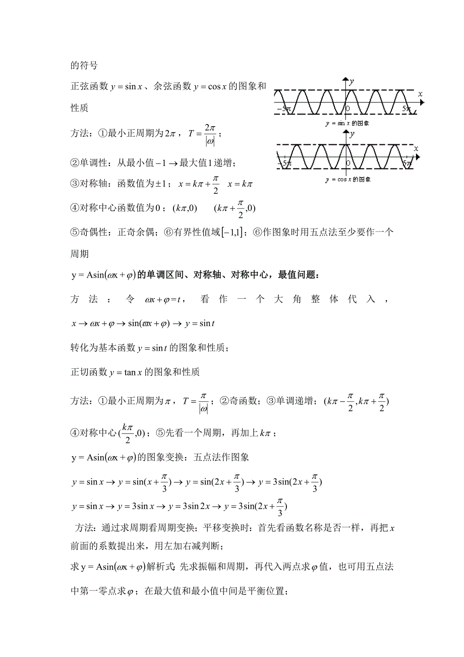 四川文科高中知识点和方法_第5页