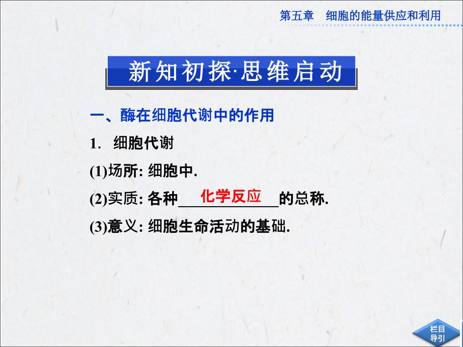 5[1]1降低化学反应活化能的酶课件（人教必修1）_第4页