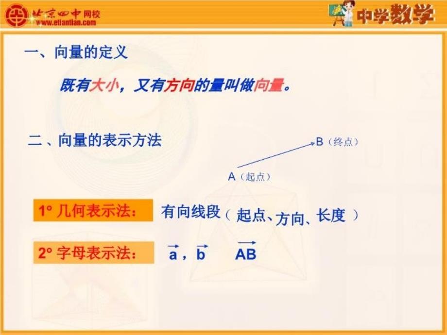 最新平面向量的概念课件PPT课件_第3页