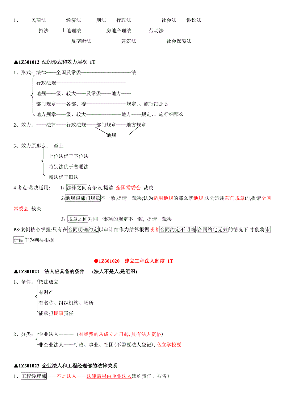 一建法规陈印知识点速记_第2页