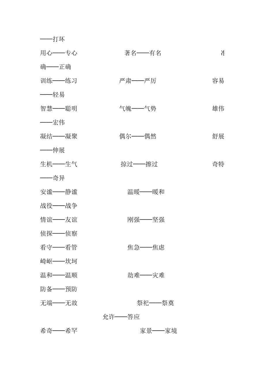 小学语文-近义词_第5页