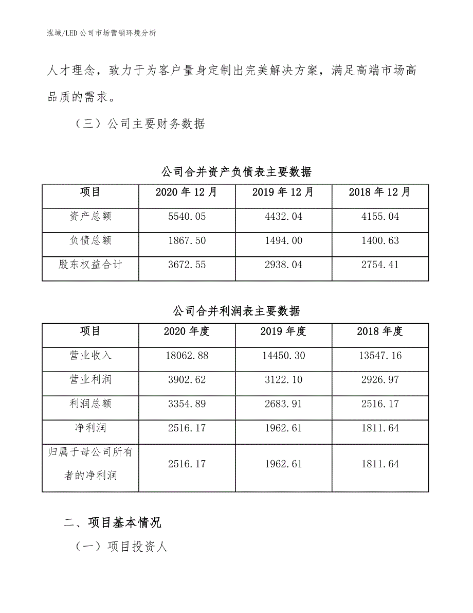 LED公司市场营销环境分析_第4页