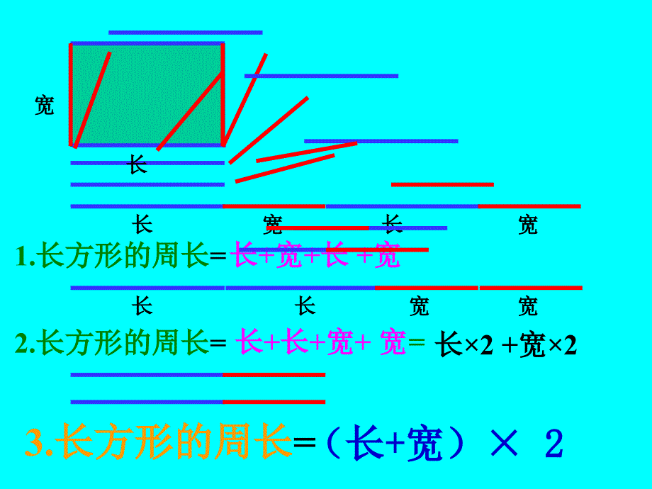 三年级数学上册《长方形和正方形的周长》_第3页