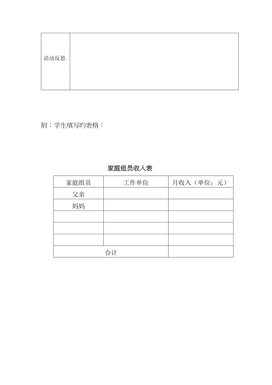 小学综合实践今天我当家教学设计_第4页