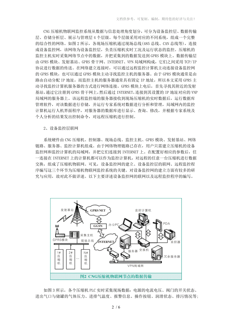 天然气压缩机物联网监控系统的实现_第2页