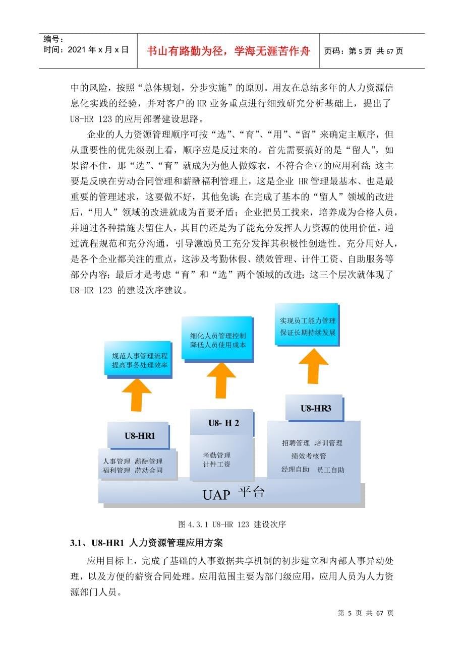 用友人力资源管理(HR)解决方案_第5页