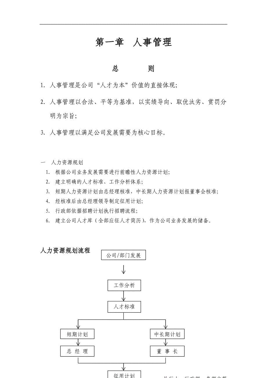 公司行政管理制度_第5页