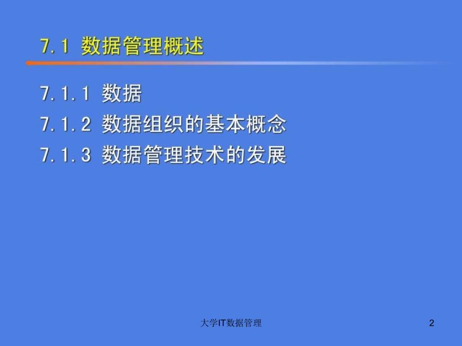 大学IT数据管理课件_第2页