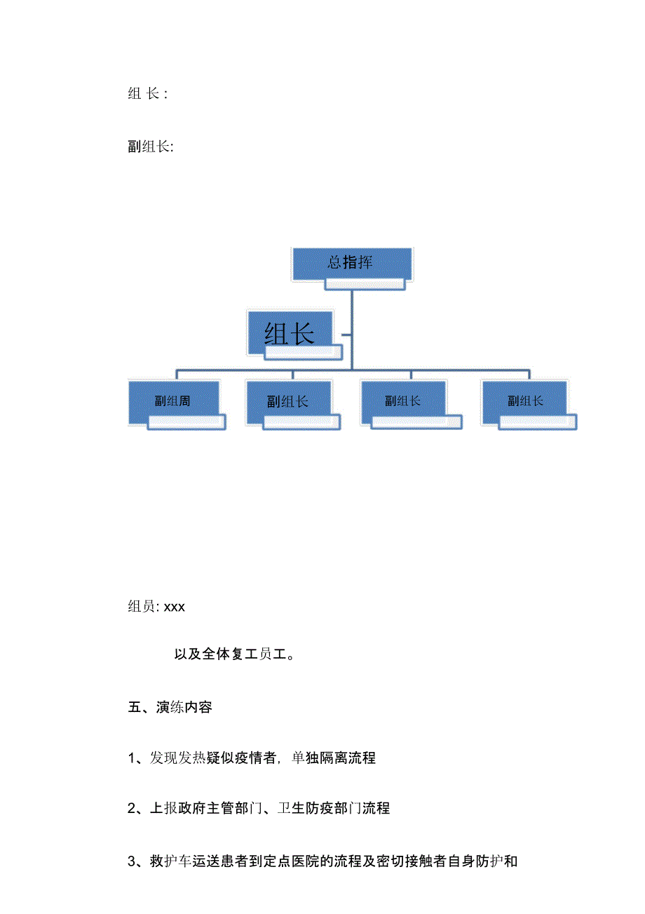 【演练方案】疫情防控应急演练方案脚本_第3页