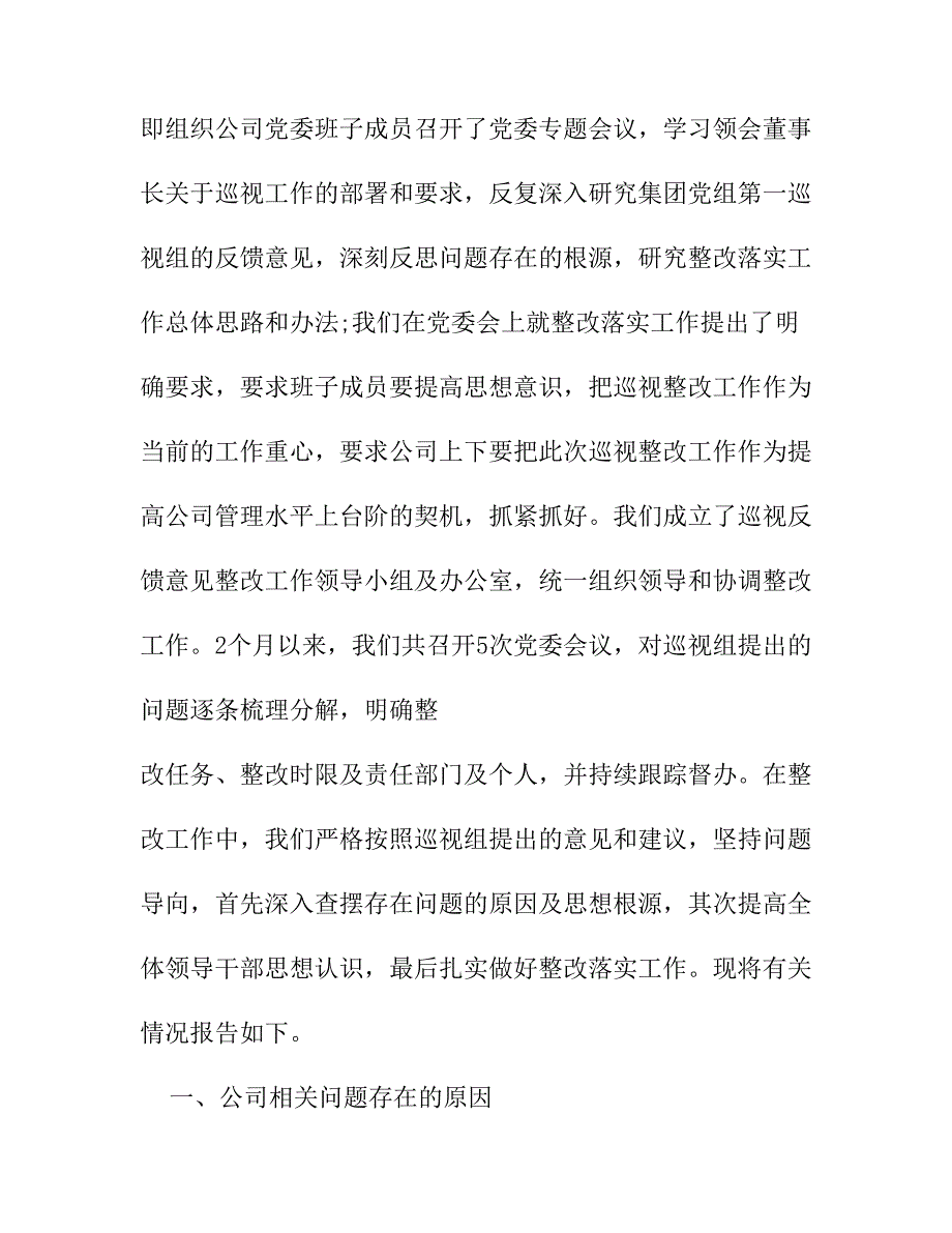 巡视组反馈问题个人整改报告_第2页