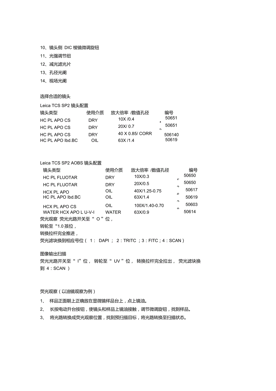 LeicaSp2共聚焦操作手册_第2页