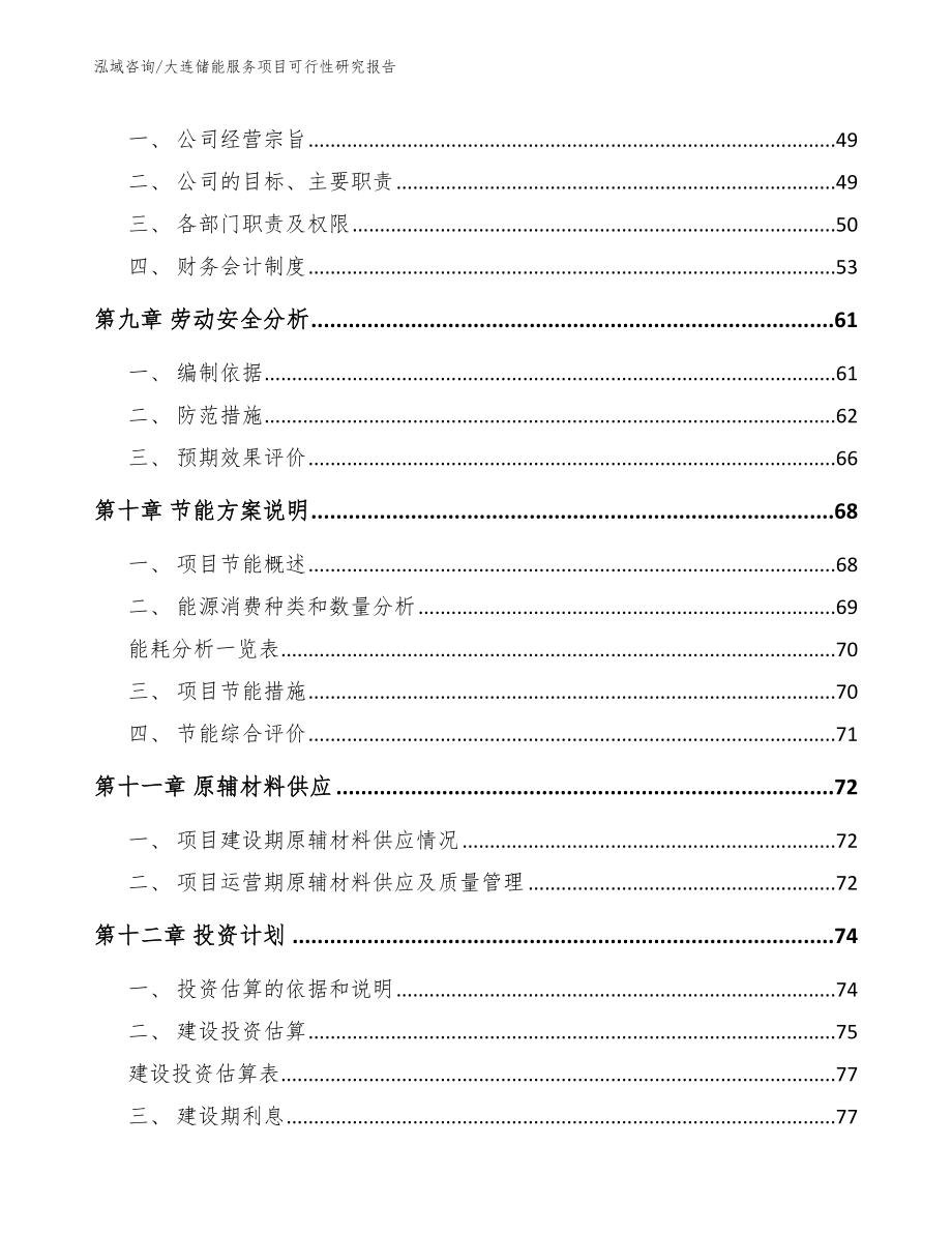 大连储能服务项目可行性研究报告【范文参考】_第3页