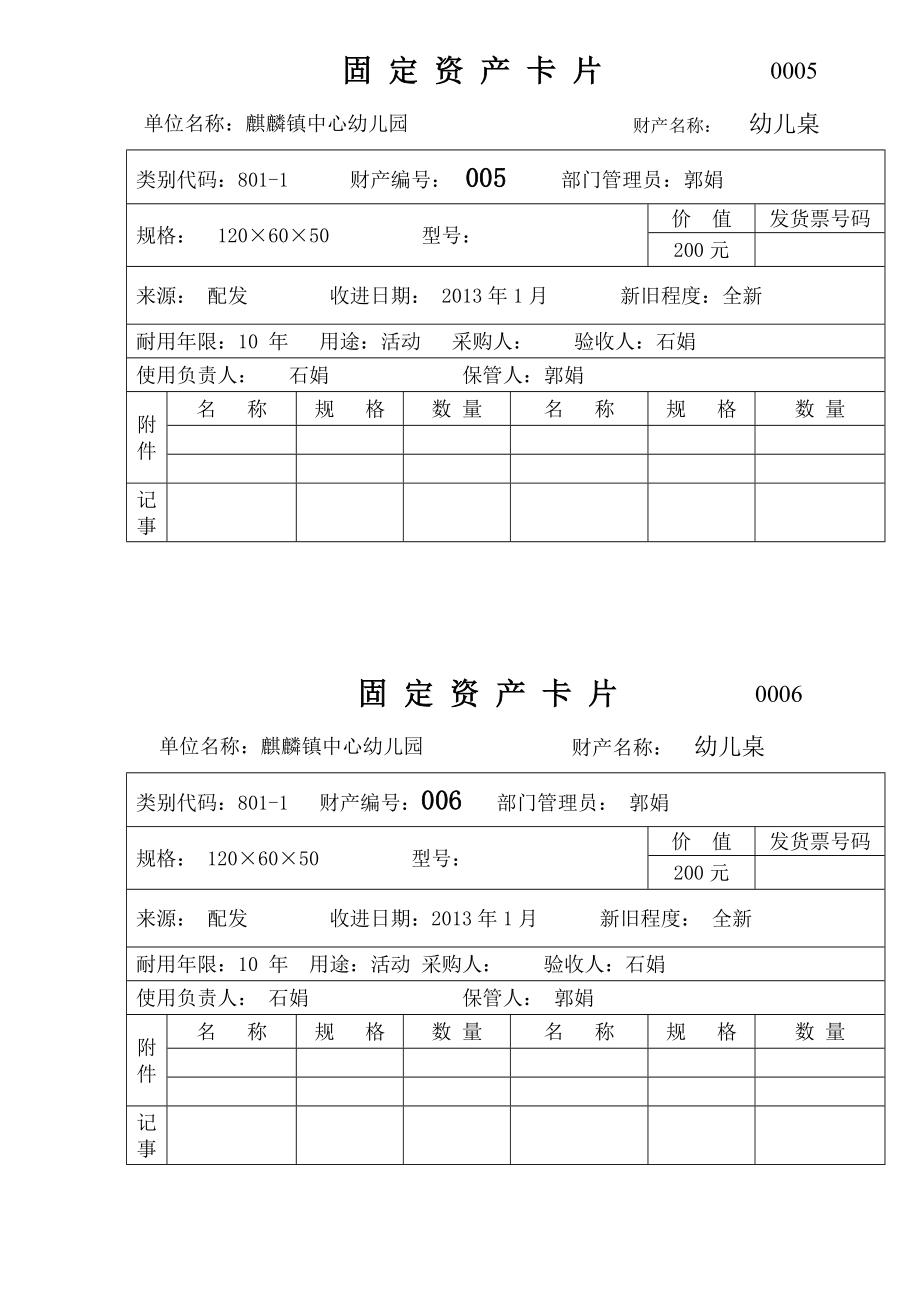 固定资产卡片1-300_第3页