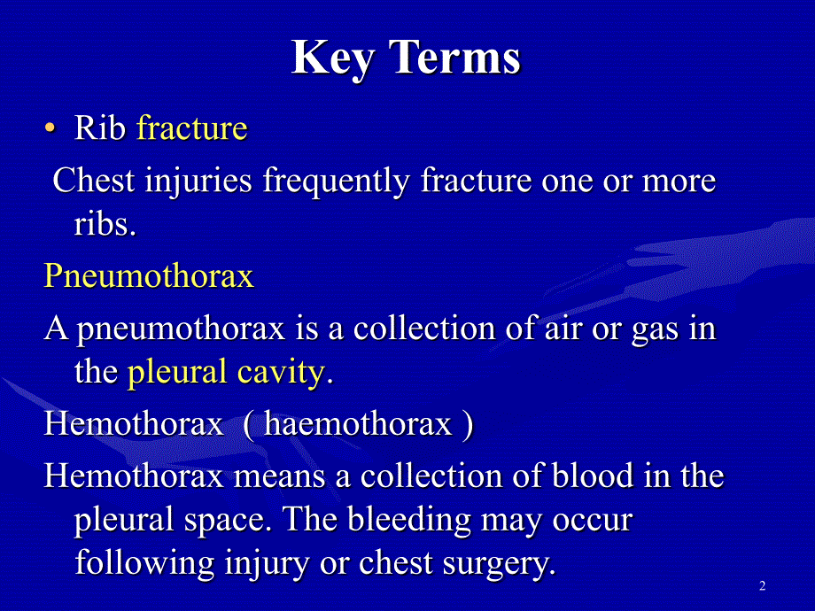 胸部损伤病人的护理ppt课件_第2页