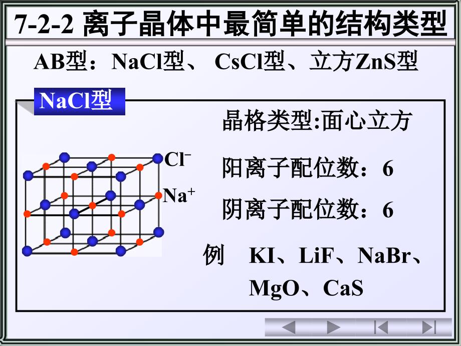 天津大学无机化学072离子晶体及其性质课件_第3页