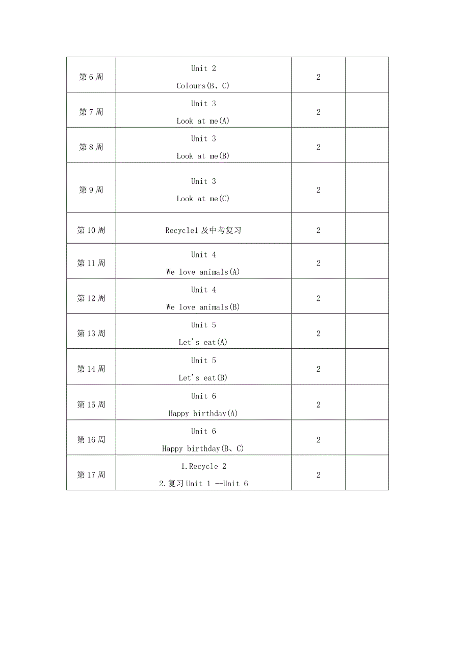 2019年三年级英语上册 教案3 人教新版.doc_第3页